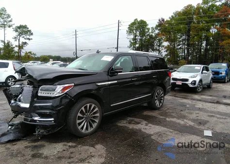 2020 Lincoln Navigator Reserve из США, поврежденный, VIN 5LMJJ2KT2LEL04399